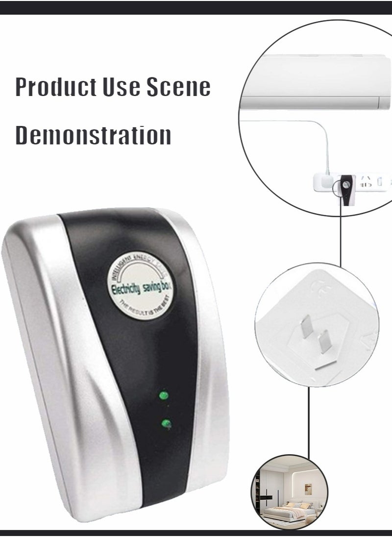 Generic - Electricity Saving Box,Household Power Saver-Energy Saving Device,Household Office Market Device Power Saving Box Electricity Reducer,Power Factor Saver House Voltage Stabilizer - Image 1
