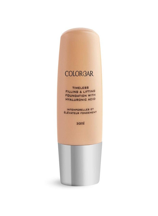 Colorbar Timeless Filling And Lifting Foundation New 30Ml Light Linen | Translucent Finish | Enriched with Hyaluronic acid and Vitamin E | Lightweight | Long-lasting application |Non-comedogenic formula I Liquid - Image 2