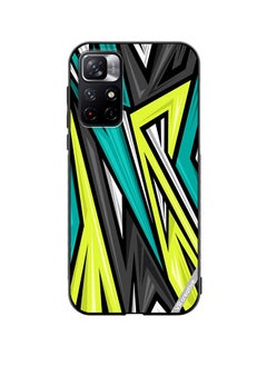 VR CREATIVE Protective Case Cover For Xiaomi Redmi Note 11T 5G Texture Sports Racing Style Vector Design Multicolour  - Image 1