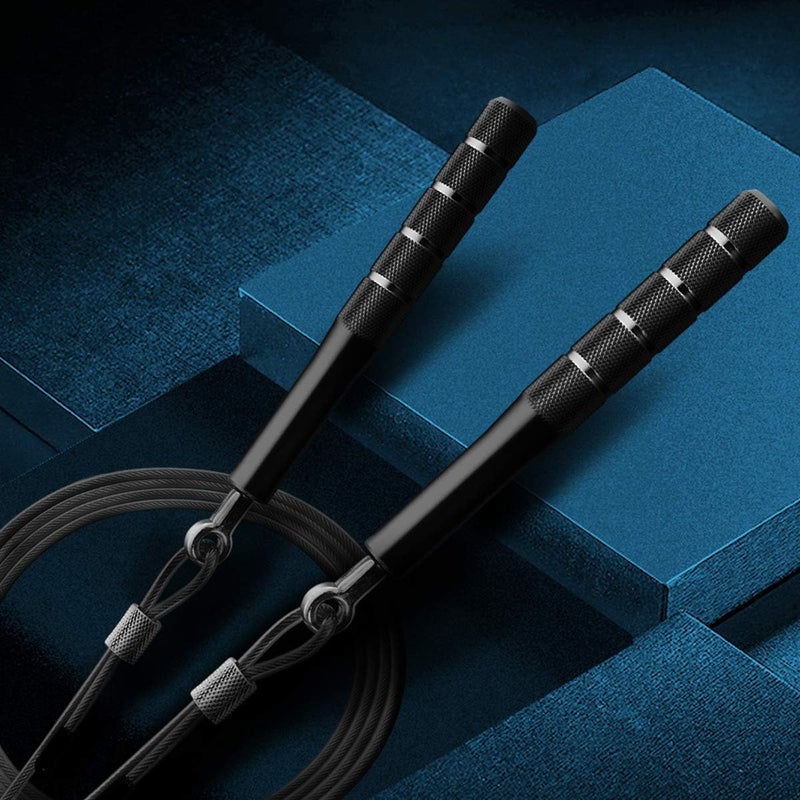 Wastou Jump Rope, Speed Jumping Rope for Training Fitness Exercise, Adjustable Adults Workout Skipping Rope for Men, Women, Kids, Girls - Image 5