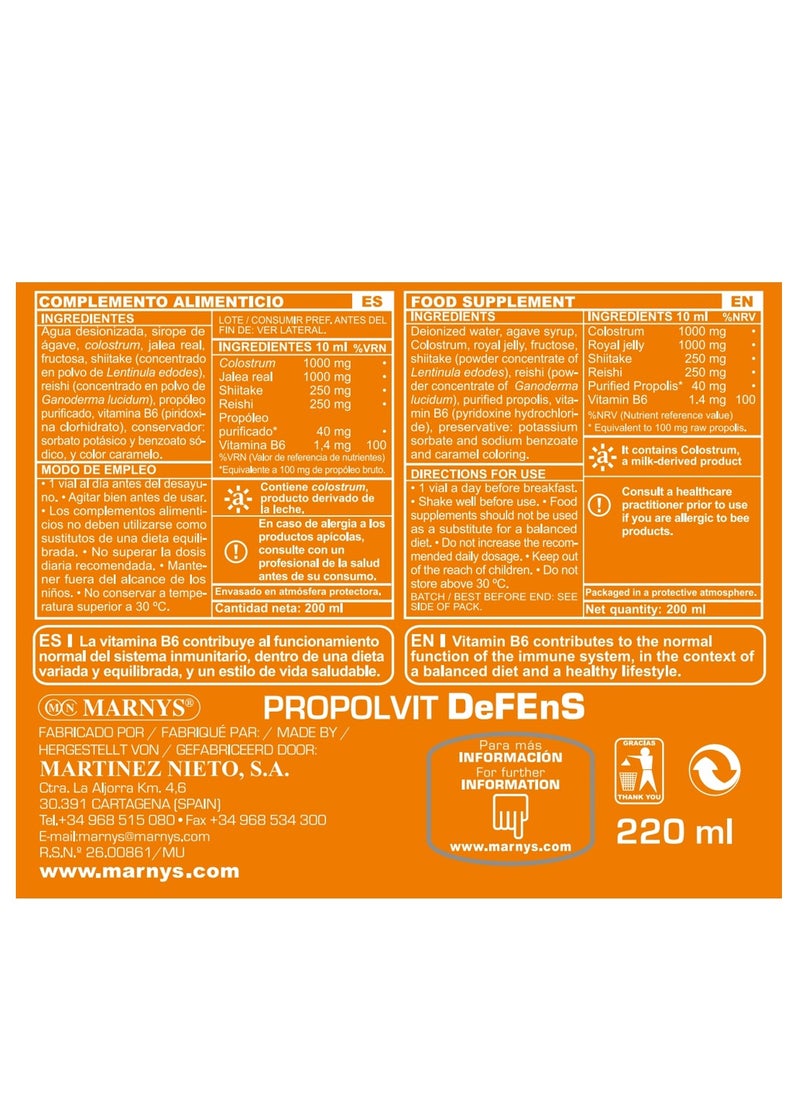 MARNYS - Marnys Propolvit Defens - 20 Vials - Image 1