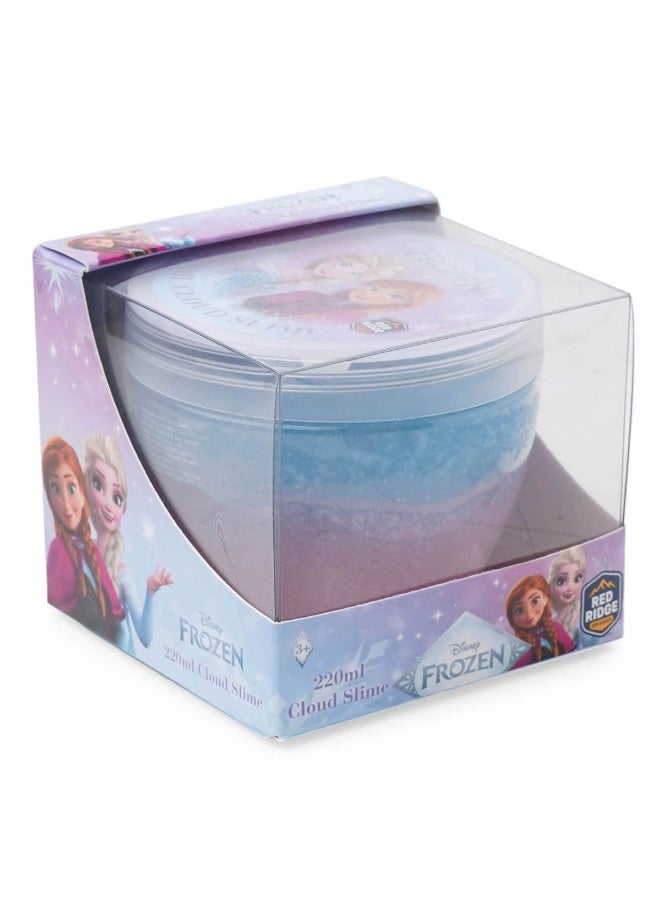 Disney FROZEN عجينة السحاب المجمدة 220 مل - ناعمة وغير لزجة | متعة حسية خالية من الفوضى للأطفال والبالغين | لعبة لتخفيف التوتر | زرقاء ووردية | للأعمار من 3 سنوات فما فوق - Image 2