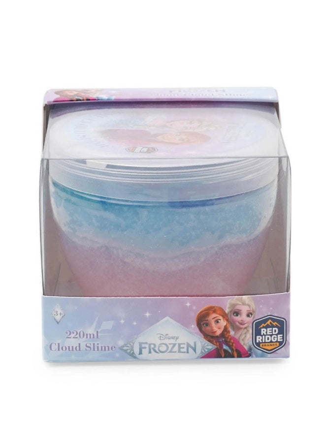 Disney FROZEN عجينة السحاب المجمدة 220 مل - ناعمة وغير لزجة | متعة حسية خالية من الفوضى للأطفال والبالغين | لعبة لتخفيف التوتر | زرقاء ووردية | للأعمار من 3 سنوات فما فوق - Image 1