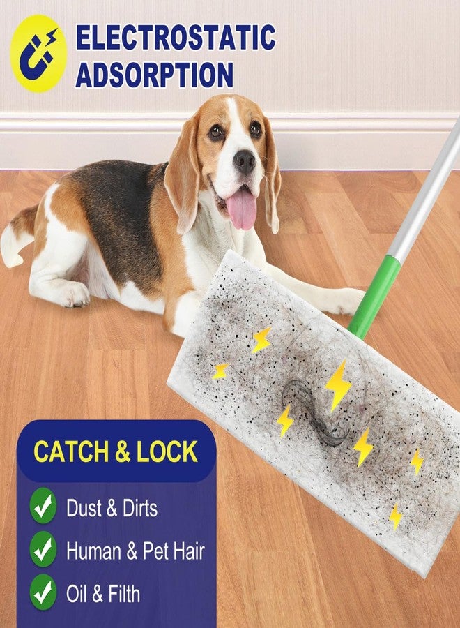 Orighty Dry Sweeping Cloths, Mop Pads Refills Compatible with Swiffer Sweeper, 52 Count Disposable Duster Refills for Floor Mopping and Cleaning - Image 3