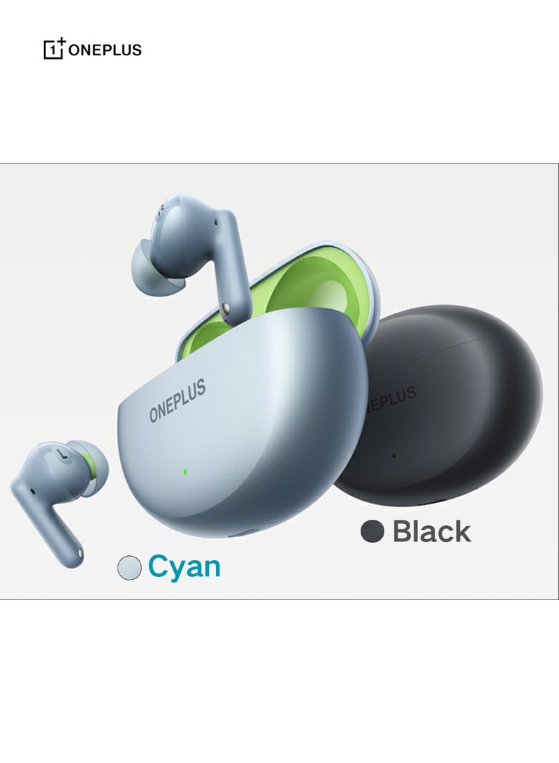OnePlus Buds Ace 2 – Premium Wireless Earbuds with Extended Battery and Advanced Noise Cancellation cyan - Image 4
