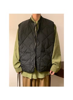 1 x 5 pcs 2024 Trendy Quilted Vest Mens Winter Japanese Warm Outerwear Couple Black - pzsku/ZDD59D76A20896D5E7CFDZ/45/_/1734108852/18276c7f-68fb-4bd7-b2e8-528b5e24952b