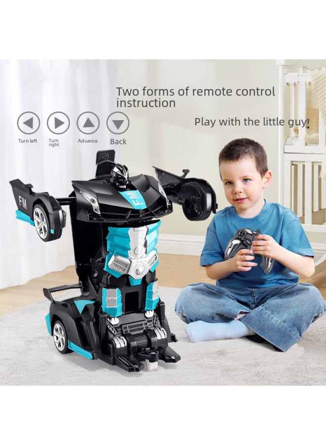 Rc Car Toys - 2wd Off-road Vehicle High Torque Brushless Motor Differential Gearbox For Kids-Color:477 Matte Blue (lithium Battery)-Proportion:2.4g Remote Control (including Electric Lithium Battery)  - Image 5