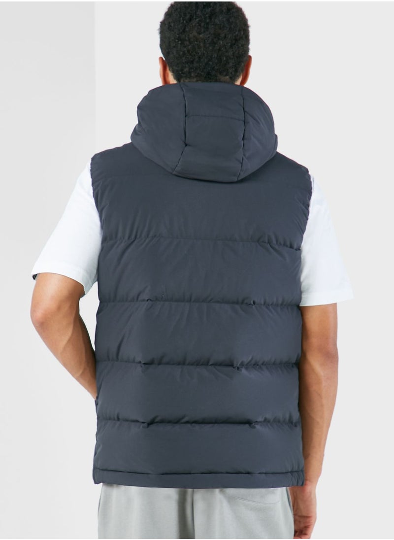 Adidas - Helionic Hooded Down Vest - Image 1