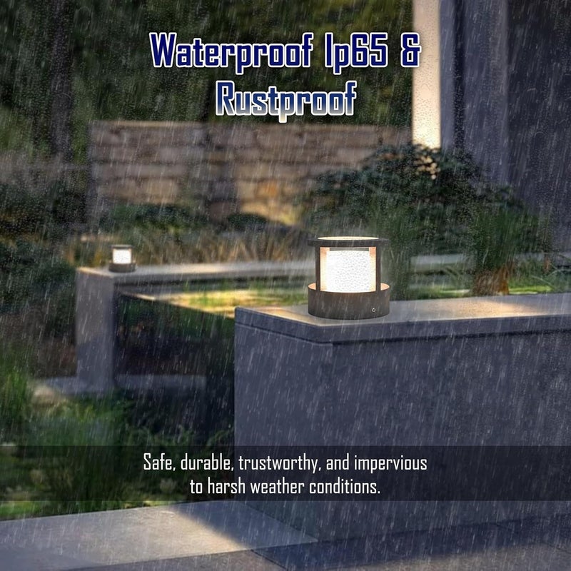 Forus LED Gate Light 10W Waterproof Outdoor Gate Lamp with 2 Years Warranty | Energy Efficient Exterior Light for Pole, Pillar, Main Entrance, Patio, Garden, Compound Wall | Warm White (Yellow) – 1 PC - Image 2