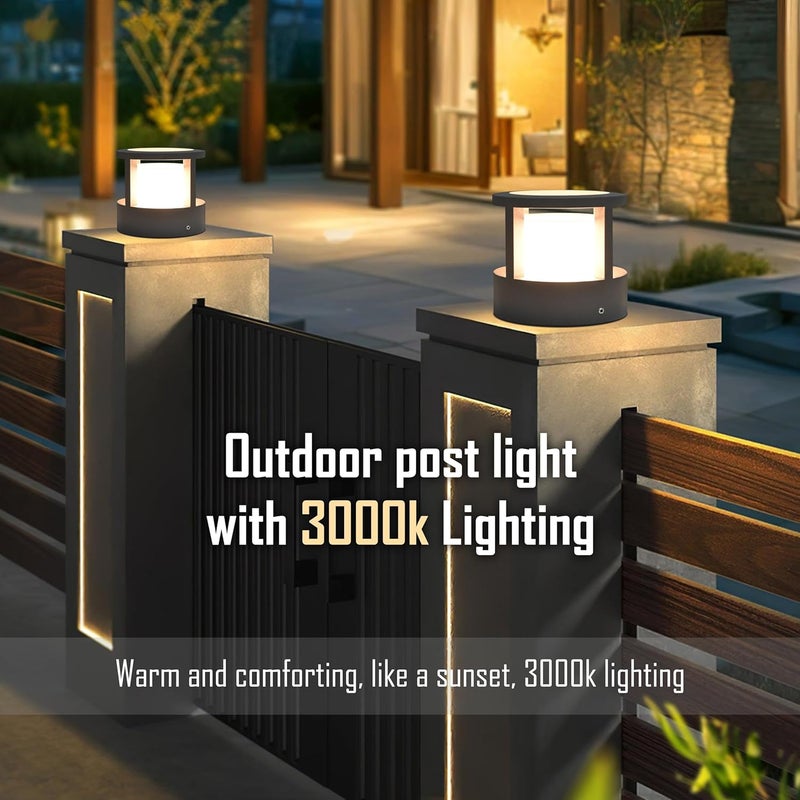 Forus LED Gate Light 10W Waterproof Outdoor Gate Lamp with 2 Years Warranty | Energy Efficient Exterior Light for Pole, Pillar, Main Entrance, Patio, Garden, Compound Wall | Warm White (Yellow) – 1 PC - Image 3