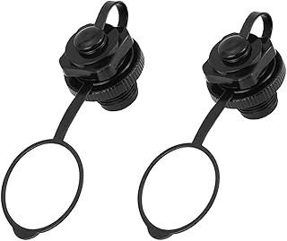 Qidoe Qidoe Inflatable Boat Air Valve,  Inflatable Boat Replacement Caps Boat Spiral Air Plugs 0ne-Way Inflation Replacement  - Image 1