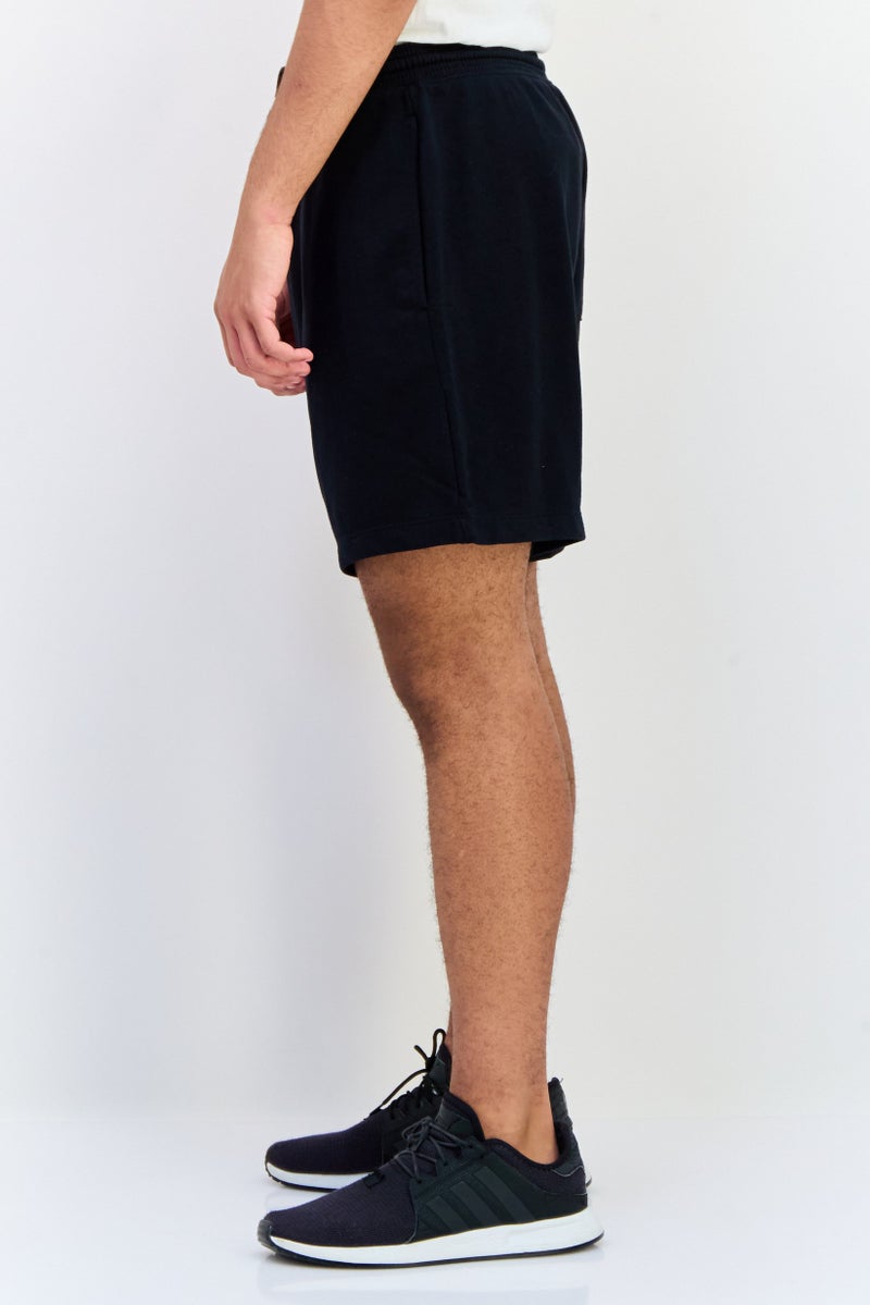GAP Men Solid Basic Shorts, Black - Image 2