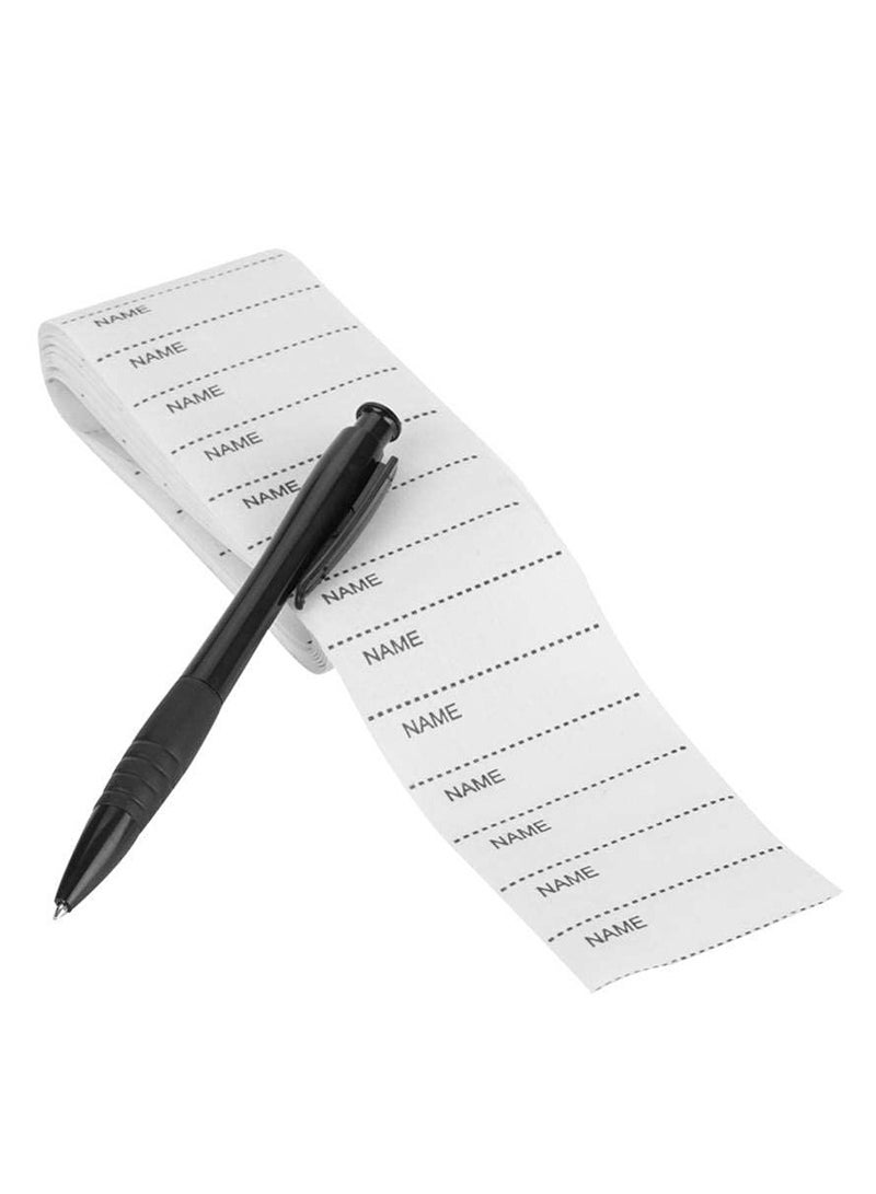 phomemo 200Pcs Name Labels, White Woven Custom Clothing Writable Tags Sew or Iron on Labels for Daycare and School - Image 4