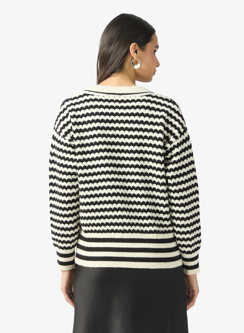 ايلا Striped Sweater