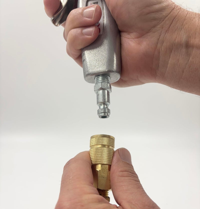 Primefit TP1414MS-B25-P Automotive Style Air Quick Connect Plugs/Nipples 1/4" Body x 1/4" Male NPT - Image 4