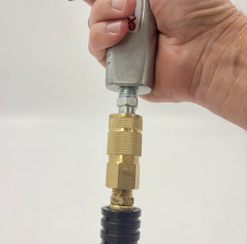 Primefit TP1414MS-B25-P Automotive Style Air Quick Connect Plugs/Nipples 1/4" Body x 1/4" Male NPT - Image 5
