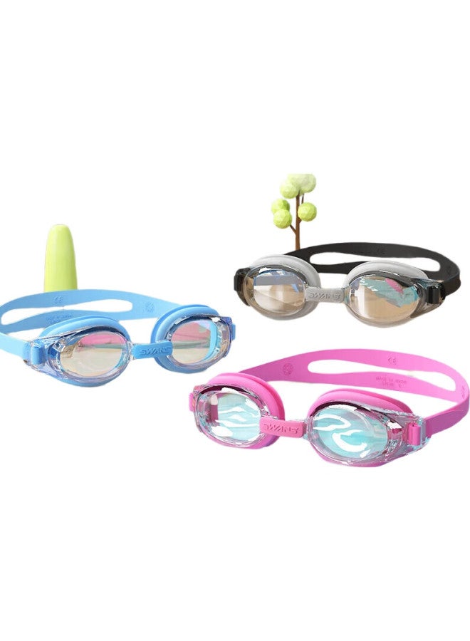 Swans Children'S Imported Swimming Goggles, High-Definition Anti-Fog Waterproof Large Frame Swimming Glasses For Boys And Girls, Swimming Equipment Seg1-5 - Image 1