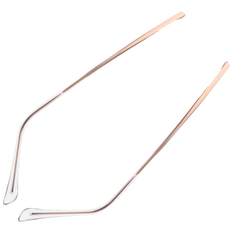 2 Pairs Metal Glasses Replacement Arms Eyewear Frame Temple Sunglasses Arms Eyeglasses Supplies - Image 5