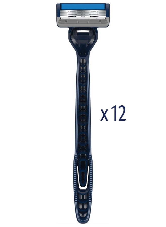 Barbasol Ultra 3 Premium Disposable Razor Value Pack Bundle (3 Packs/12 Total Razors) - Image 3