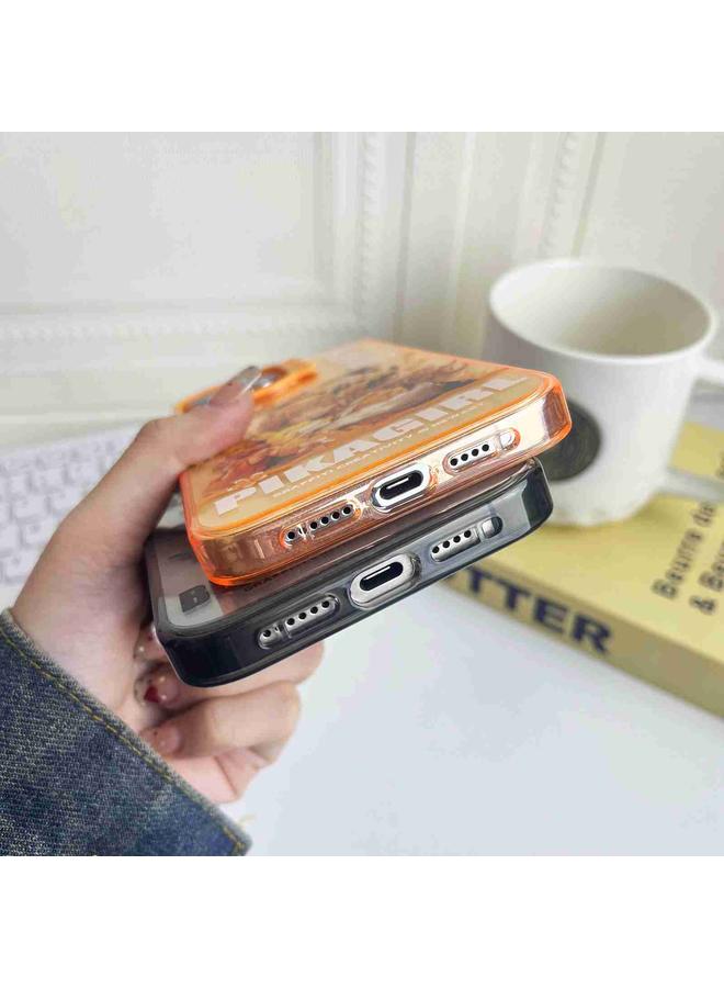 اس-توب جراب هاتف iPhone 14 Pro Max بنمط دائرة موجة ملونة إبداعية - Image 5