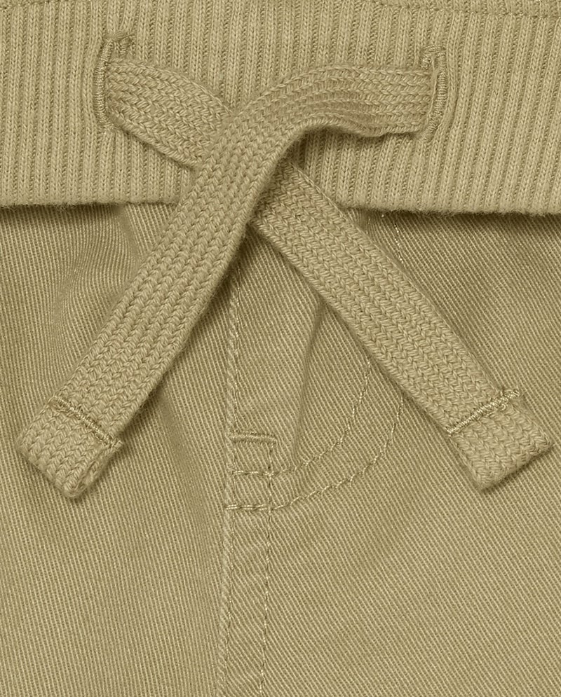 The Children's Place Baby Boys and Toddler Boys Pull On Cargo Pants, Flax, 3T - Image 2