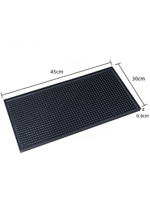 Premium Single Bar Mat 30*45 cm Versatile and Durable Bar Mats for Coffee Bar Mat, Glass Drying Mat