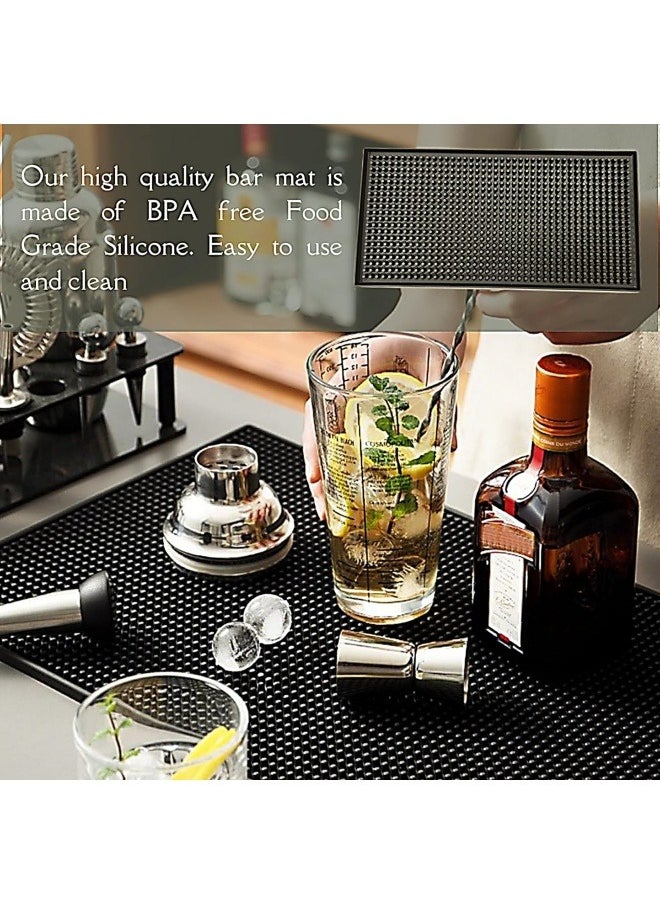 Generic - Premium Single Bar Mat 30*45 cm Versatile and Durable Bar Mats for Coffee Bar Mat, Glass Drying Mat - Image 1