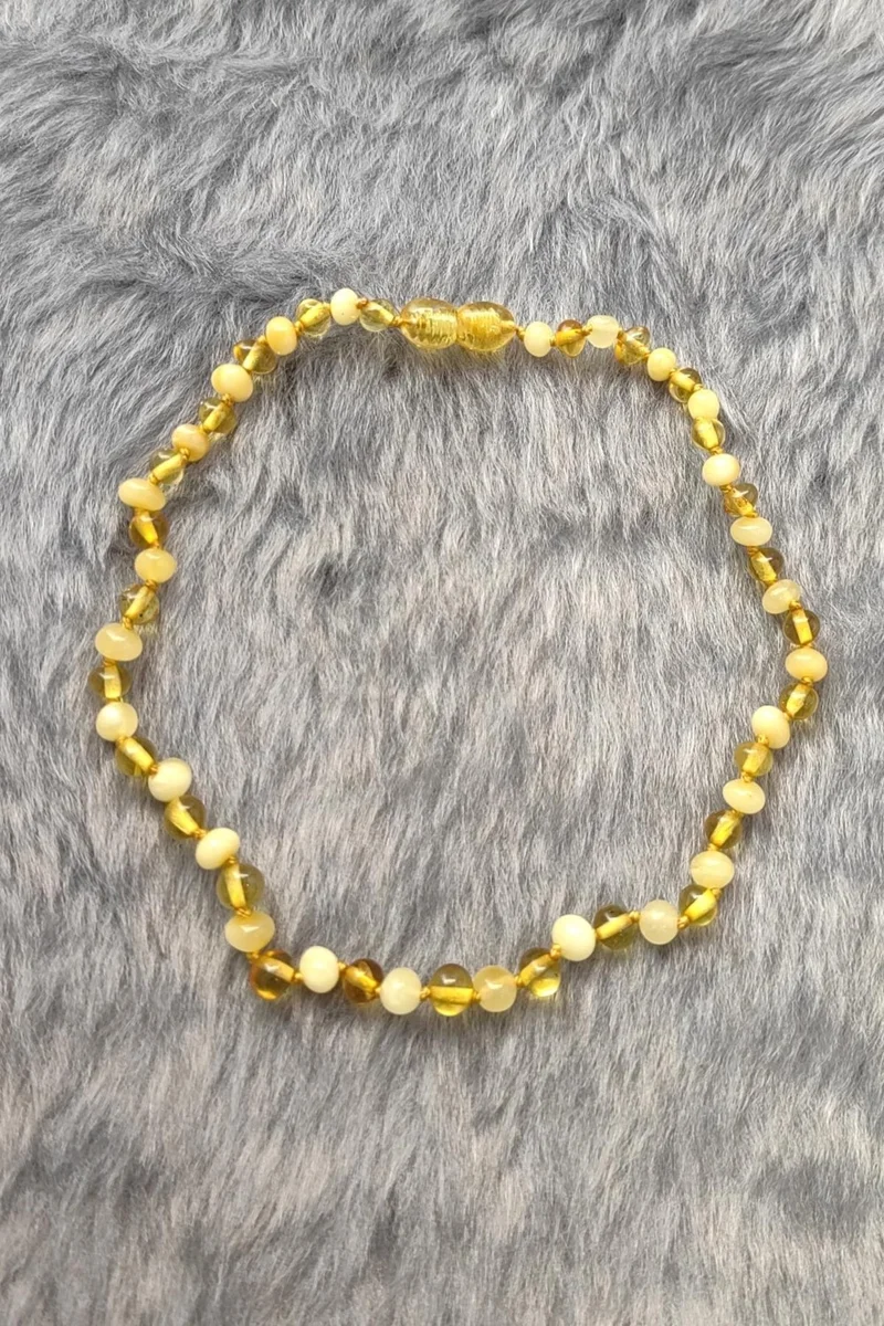 Chavin Amber Necklace Girl Boy Child Baby Teeth Necklace EG34