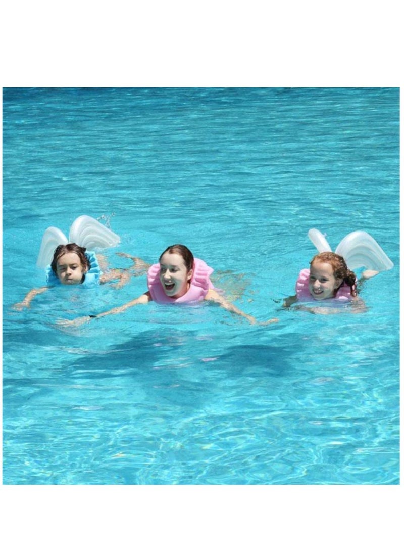 YQbest - Inflatable Swimsuit for Kids, Pool Floats Toys Swimming Accessories Kids Children Boys Girls, PVC Cartoon Wings Swim Vest Swimwear - Image 1