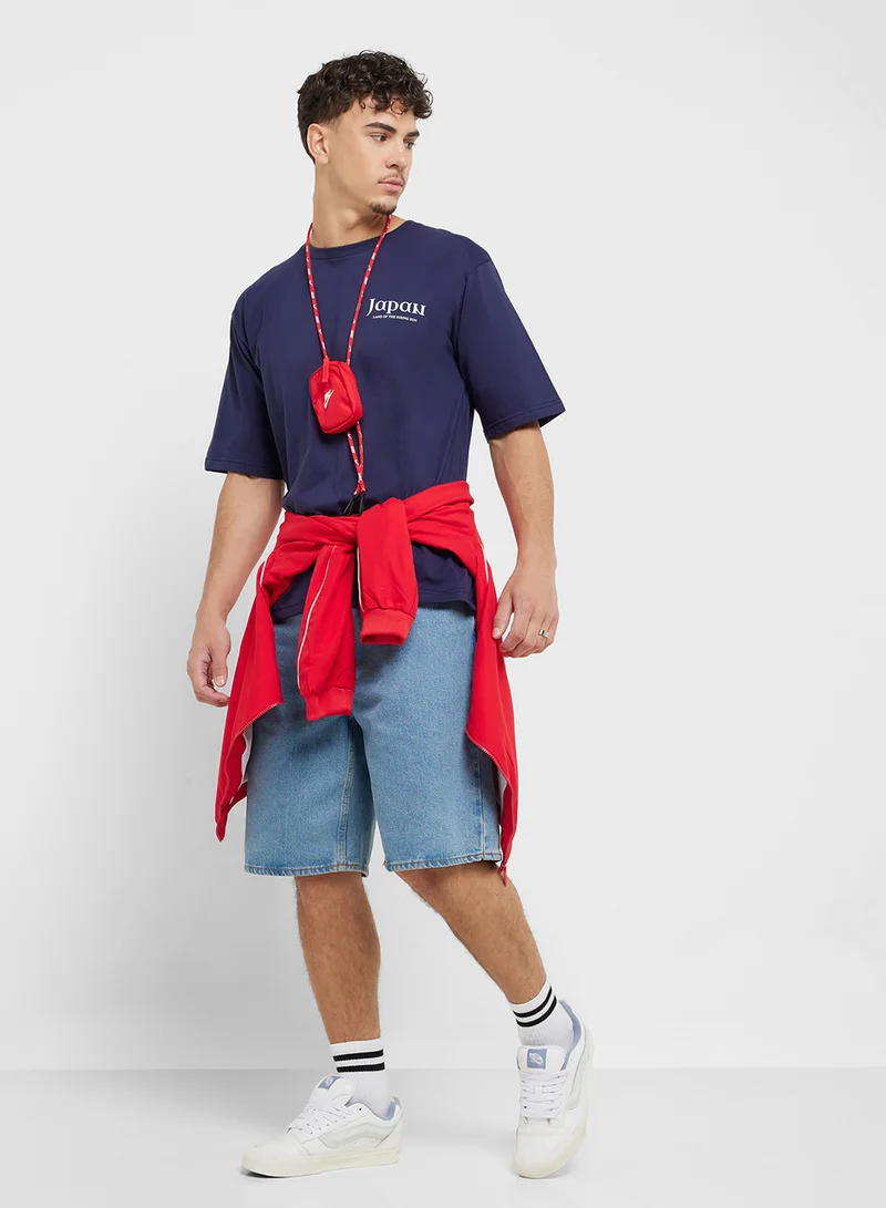Seventy Five Graphic Oversized T-Shirt