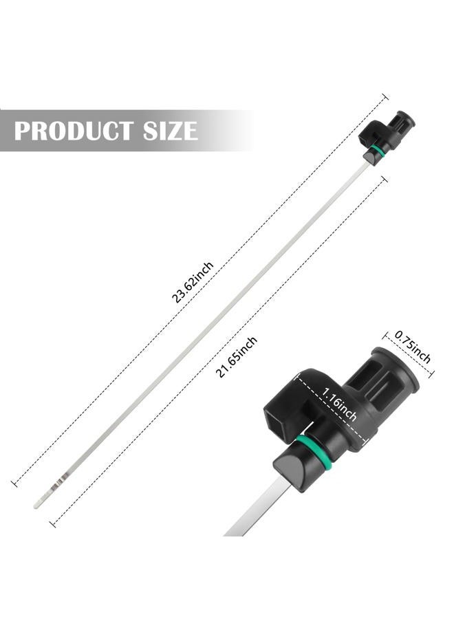 IHOTDER Car Transmission Dipstick,CVT Transmission Fluid Dipstick Compatible with Nissan Altima Quest,Transmission Fluid Oil Level Indicator Gauge Replacement OEM#31086-JA00A,31086-JA000 (for Nissan) - Image 2