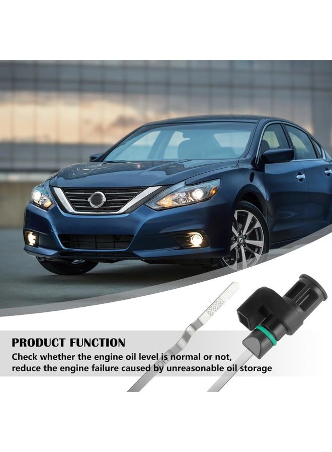 IHOTDER Car Transmission Dipstick,CVT Transmission Fluid Dipstick Compatible with Nissan Altima Quest,Transmission Fluid Oil Level Indicator Gauge Replacement OEM#31086-JA00A,31086-JA000 (for Nissan) - Image 3