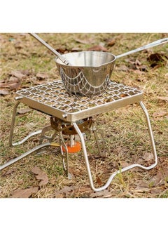 Generic BBQ Grill Foldable Barbecue Rack Stove Camping Grate Gas Stand Outdoor Cooking  - Image 5