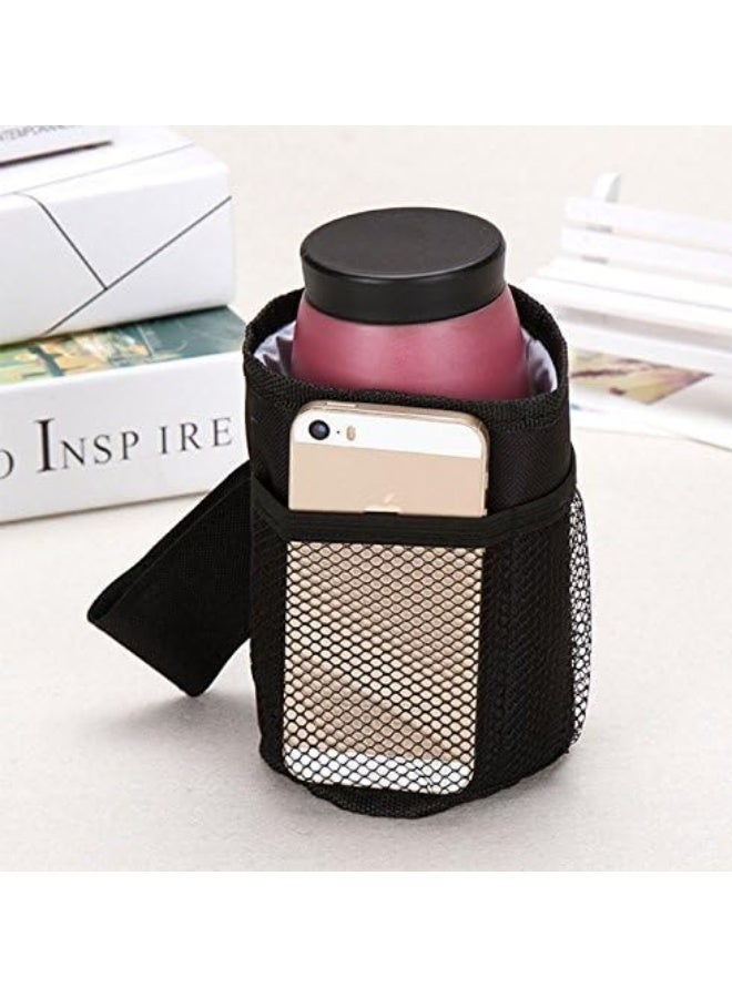 Ucity Stroller Cup Holder Buggy Pocket Organizer for Stroller, Wheelchair, Rollator and Walker - Image 2