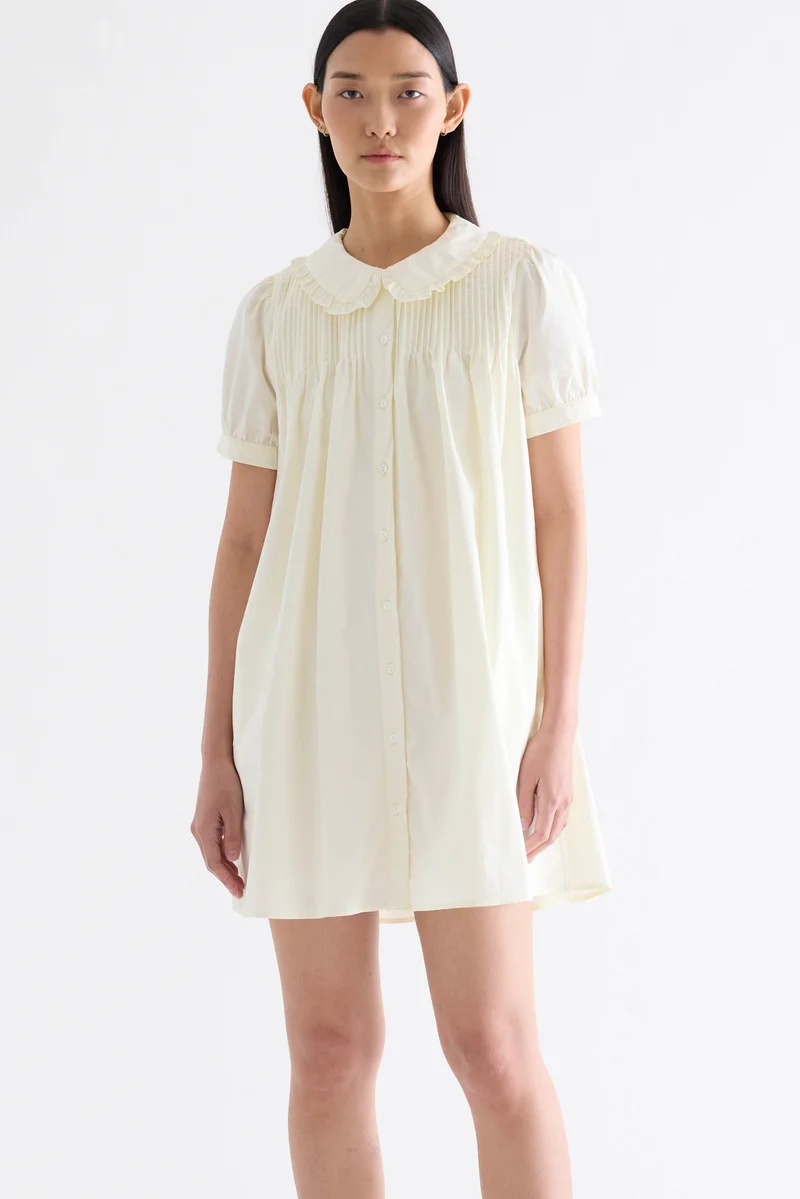 The Editor's Market Merene Pin-Tuck Dress