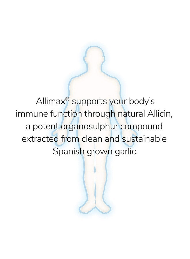 Allimax Pro 450mg 100 Vegicaps. Allicin Garlic Supplement to Support Your Body’s Immune Function. With Stabilized Allicin Extracted from Clean & Sustainable Spanish Grown Garlic. Professional Strength - Image 4