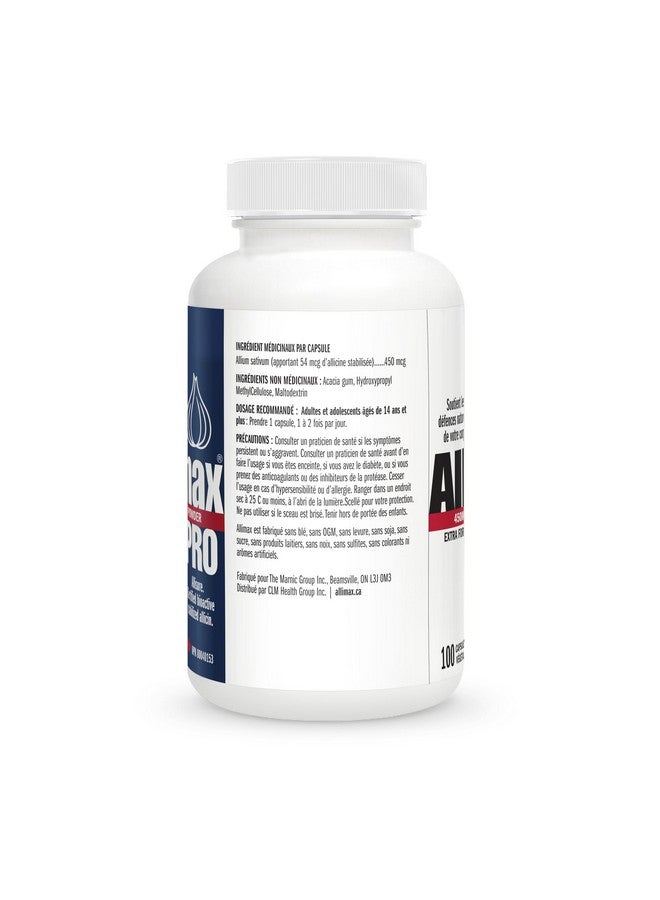 Allimax Pro 450mg 100 Vegicaps. Allicin Garlic Supplement to Support Your Body’s Immune Function. With Stabilized Allicin Extracted from Clean & Sustainable Spanish Grown Garlic. Professional Strength - Image 3