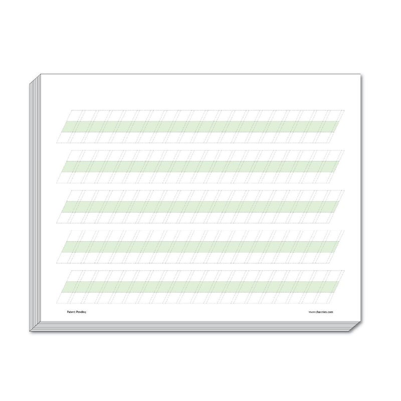 Channie's Channieâ€™s Quick & Neat Cursive Handwriting 250 pages count front and back, 8,5â€ x 11â€ - Image 1