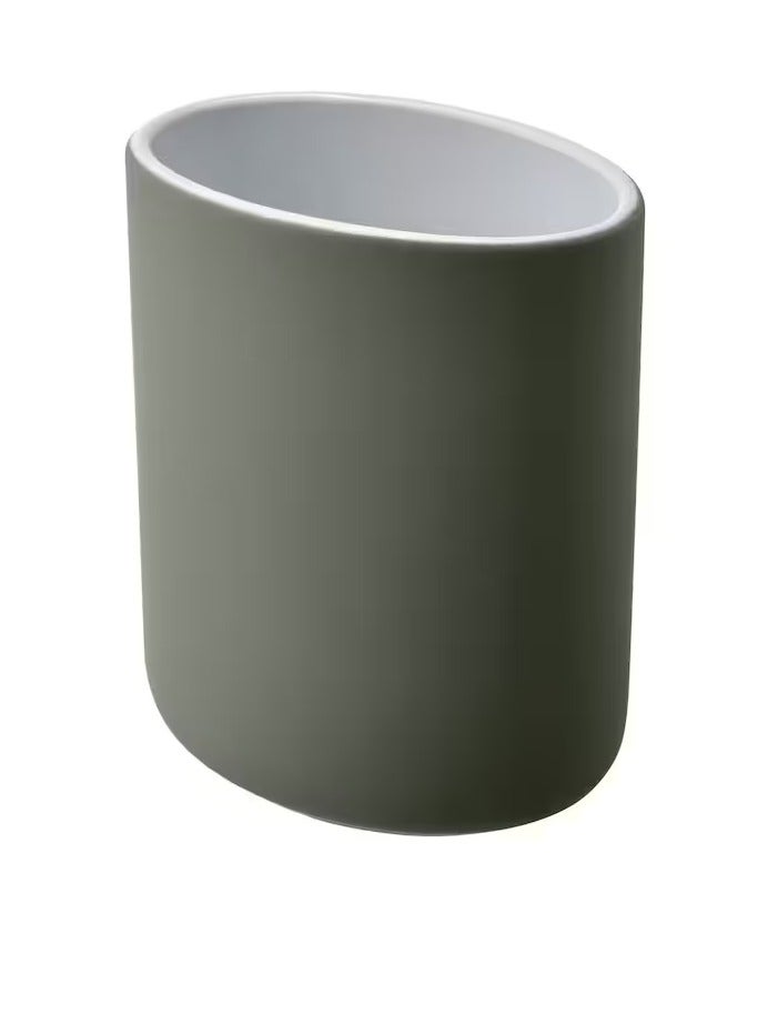 حامل فرشاة الأسنان رمادي أخضر - Image 2