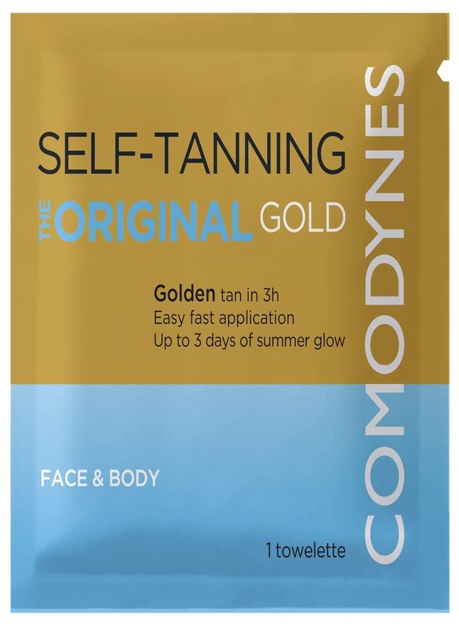 COMODYNES 3-8 - Packs COMODYNES Self-Tanning Wipes - Natural Bronzing - All Skin Types - Vegan - Image 1