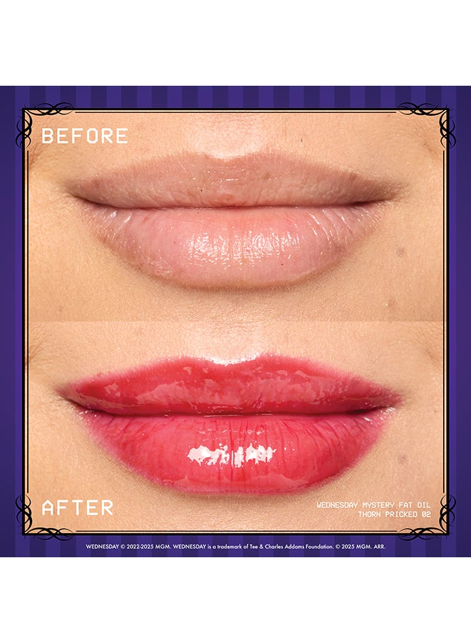 NYX PROFESSIONAL MAKEUP Wednesday Color-Shifting Lip Oil, Moon Shifted, Lip Oil, 12H Hydration, High-shine Finish - Image 2