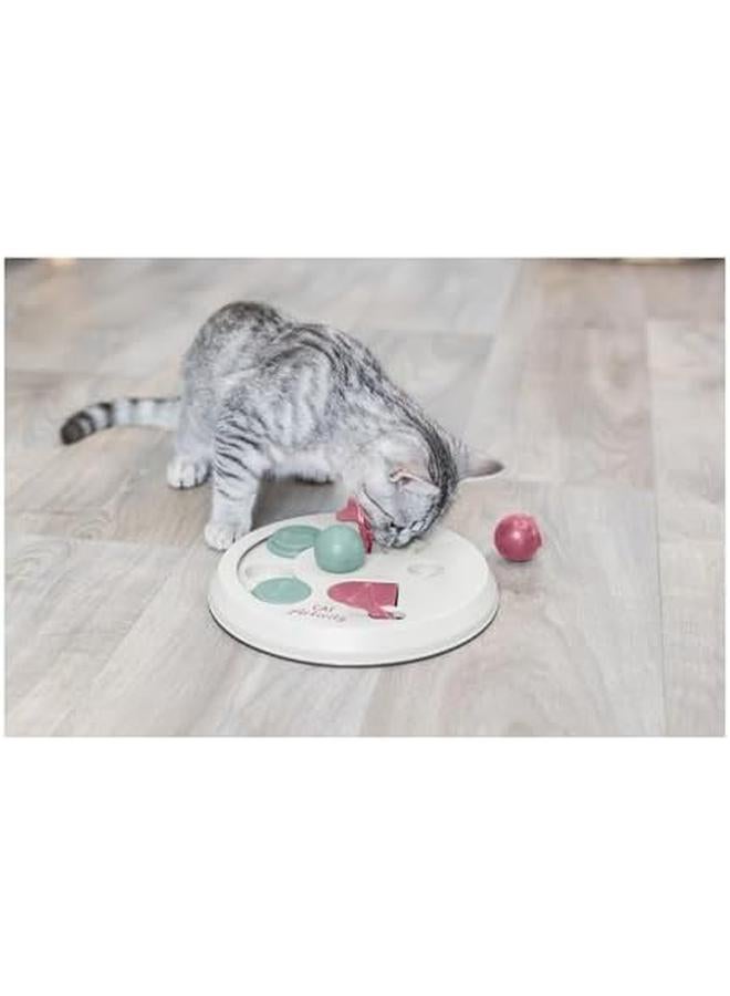 Trixie Cat Activity Flip Board Strategy Game For Mental Stimulation Interactive Play For Cats Treat Dispenser Cat Toy - Image 2