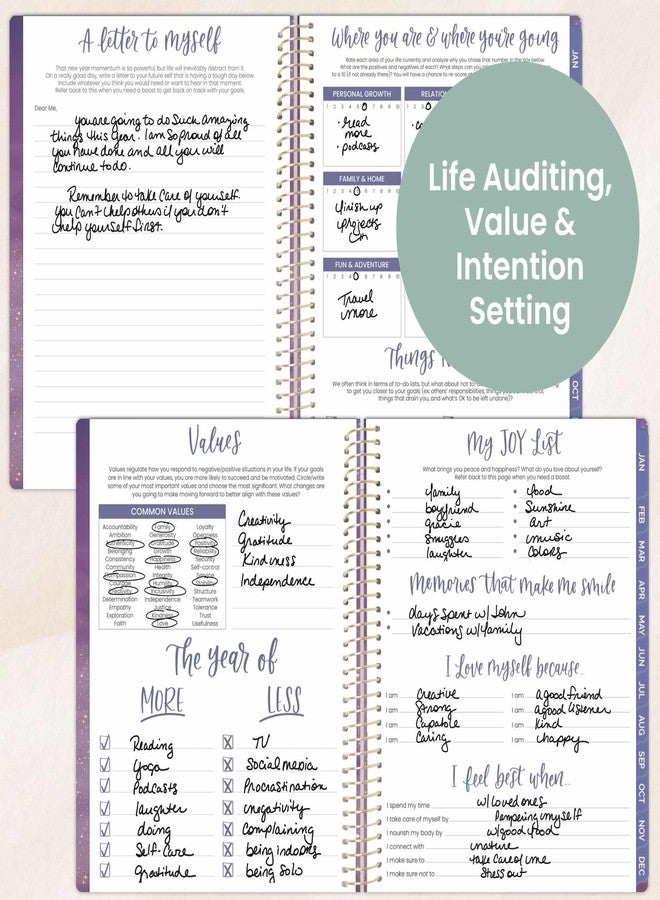 بلوم ديلي بلانرز مخطط بلوم اليومي لعام 2026 (من يناير إلى ديسمبر) - 8.5 بوصة × 11 بوصة، دفتر تنظيم أسبوعي وشهري مؤرخ مع ملصقات وعلامات تبويب - غلاف مرن ناعم - أشياء جيدة قادمة - Image 4