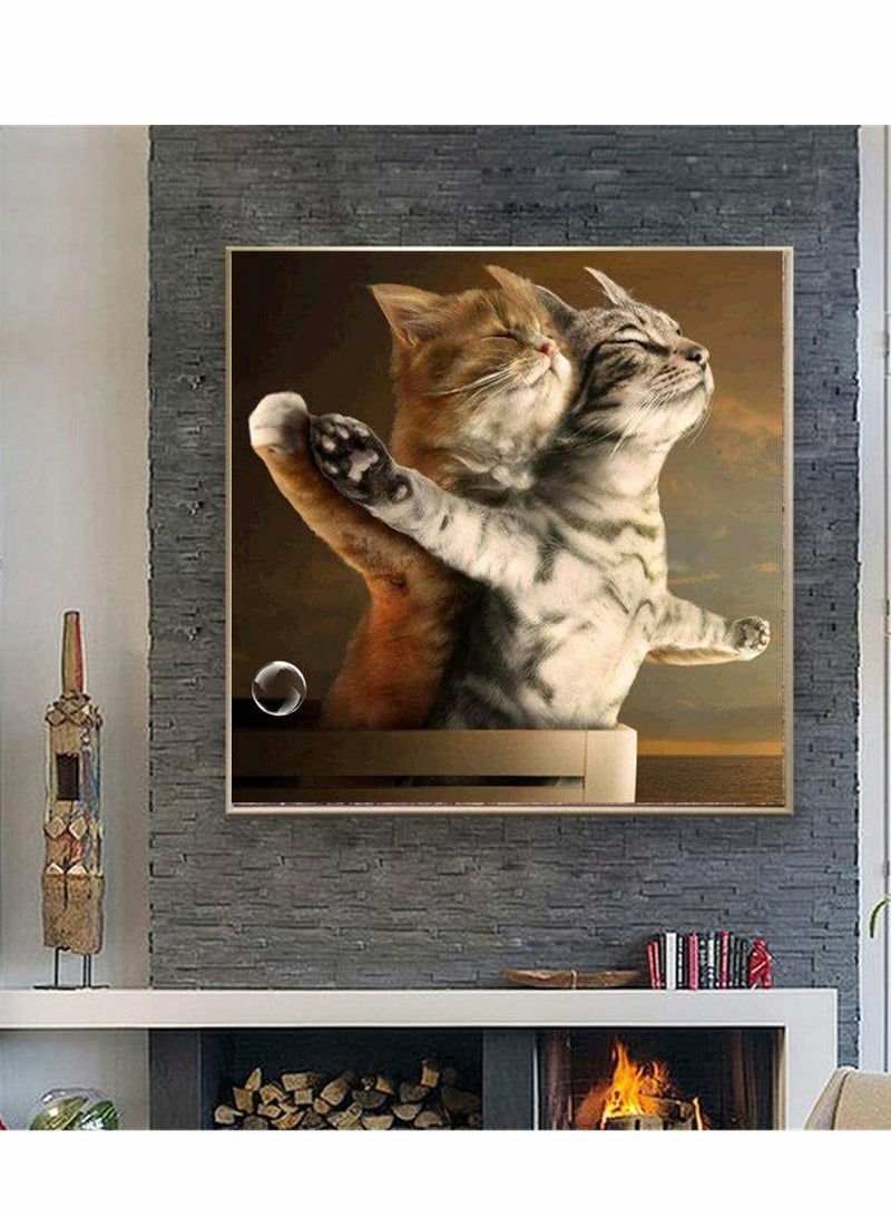 KASTWAVE Diamond Paintings Cat, Diamond Painting Kits for Adults, Drill Painting Art Home Wall Decor - Image 2