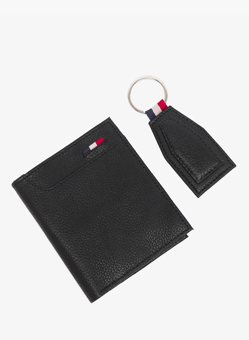 Robert Wood  Genuine Leather Wallet And Key Chain Gift Set for Men | Best Price UAE