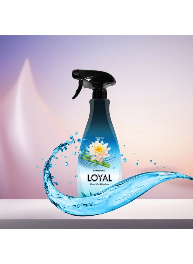 loyal معطر هواء مركز صباحي برائحة زنبق الماء والخيزران - 450 مل - Image 4