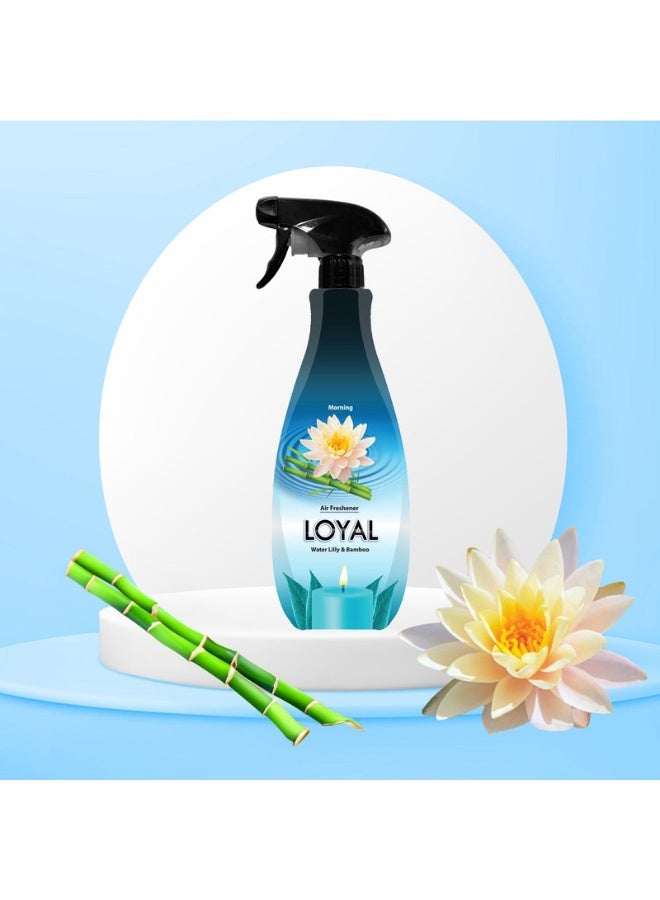 loyal معطر هواء مركز صباحي برائحة زنبق الماء والخيزران - 450 مل - Image 3