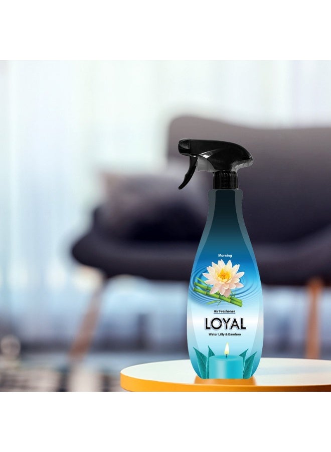 loyal معطر هواء مركز صباحي برائحة زنبق الماء والخيزران - 450 مل - Image 2