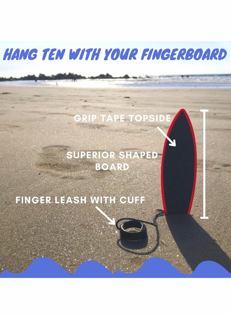 Excefore Finger Surfboard, Mini fingertip Surfboard, Fingerboard Toy - Image 4