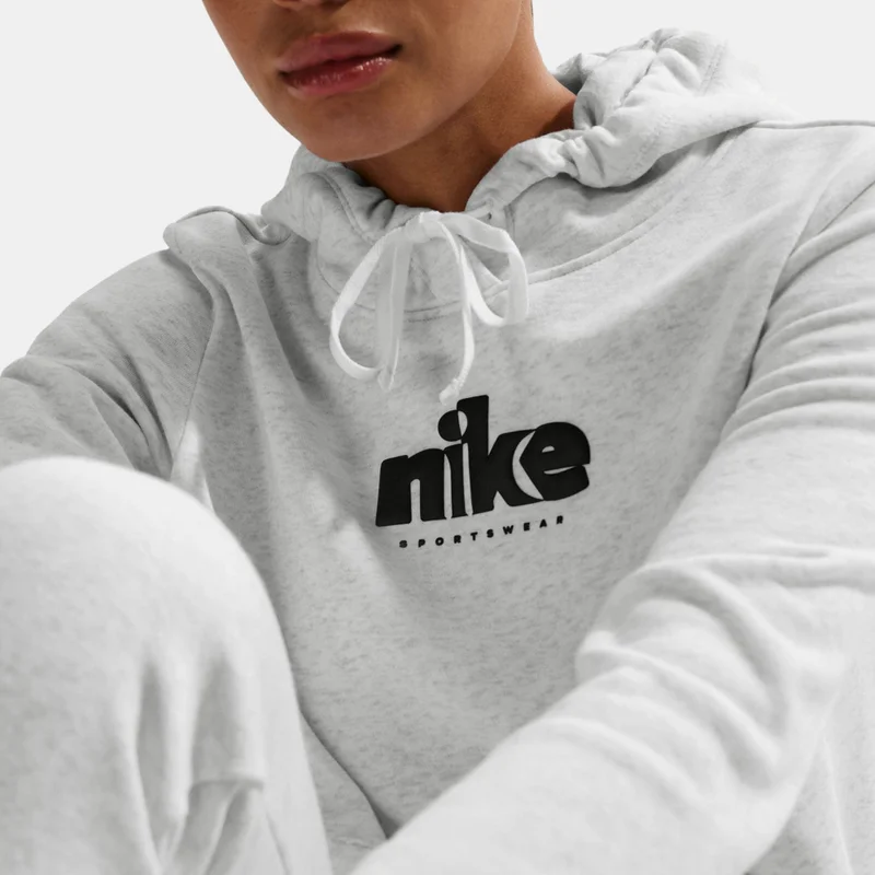 Nike Black Women's Sportswear Club Hoodie for Women | Best Price UAE